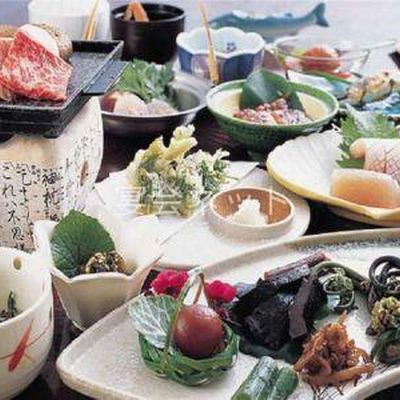 料理 - 絶景の宿　御所覧場