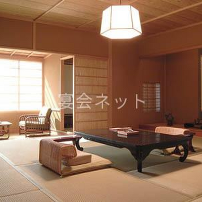 【プレミアスイート・撫子】12.5畳+6畳+控3畳　夏の装い（簾戸・夏障子） - 大和屋別荘
