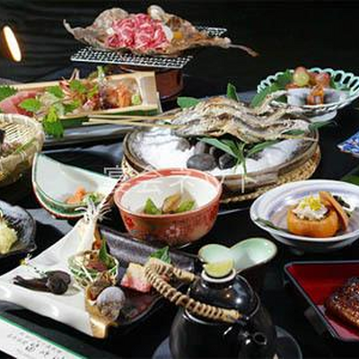 料理 - 石水庭旅館　笛吹川