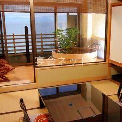 露天風呂付客室 - 碧き凪ぎの宿　明治館