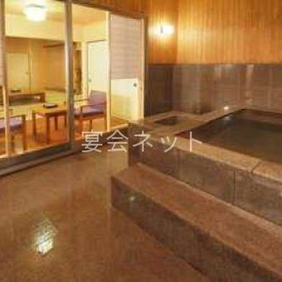 客室半露天風呂 - 旅館　桐乃湯