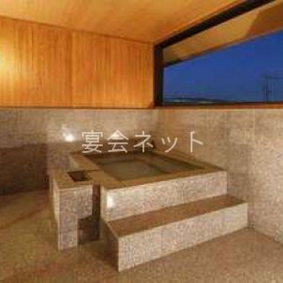 客室半露天風呂 - 旅館　桐乃湯
