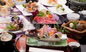料理 - もみじ谷　静流荘