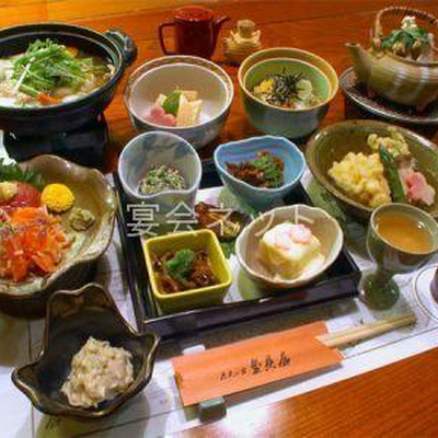 料理 - 歴史の宿金具屋