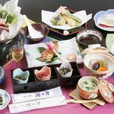 料理 - 四季の宿 河一屋 旅館