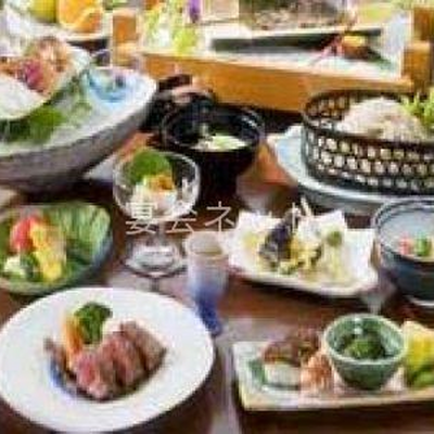 料理 - 辰巳屋山荘　里の湯