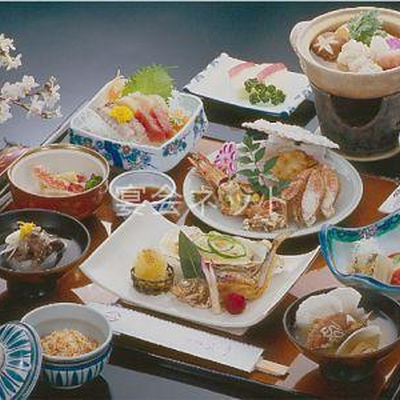 料理 - ホテル荻乃