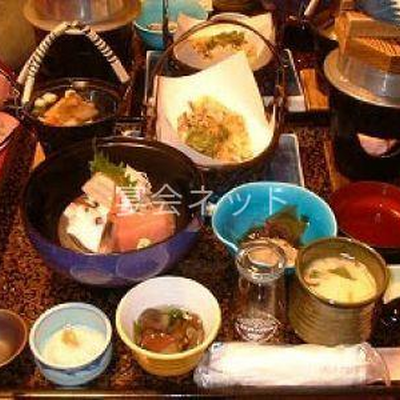 夕食 - 追分温泉