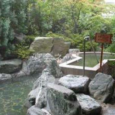 庭園露天風呂（岩風呂・立ち湯） - 湯多利の里伊那華