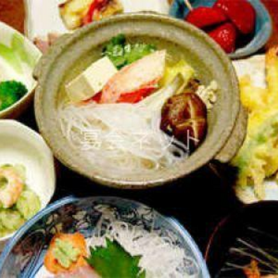 夕食 - 柳屋旅館