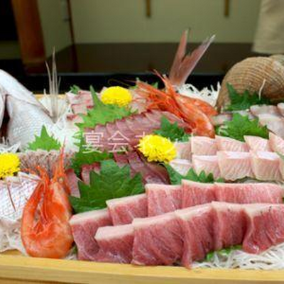 刺身 - 氷見　民宿　げんろく