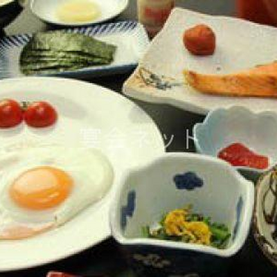 朝食 - 温泉民宿　赤湯