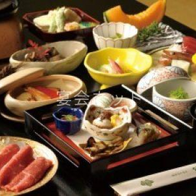夕食 - 山家荘