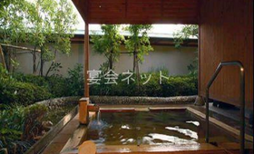 庭園露天風呂 - 青松庭　白砂