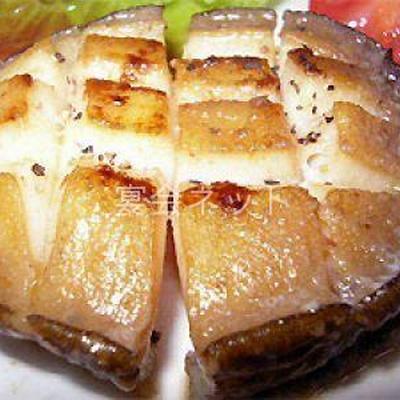 鮑ステーキ - あわびと伊勢エビのお宿　たまや