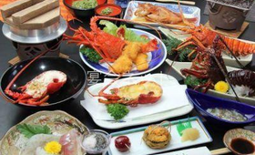 料理 - 潮風の宿　やま七