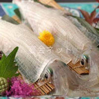 イカの活き造り - 大望閣