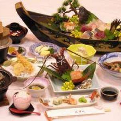 料理 - 浜辺の温泉宿　かめや