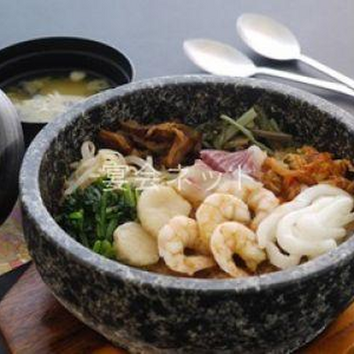 シーフード石焼ビビンバ～鉄板焼レストラン杏布炉舎 - 松島観光ホテル岬亭
