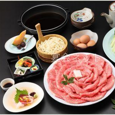 松乃荘　夕食の一例