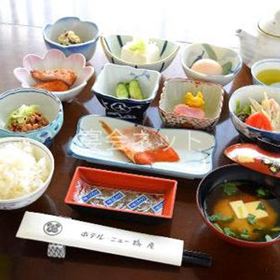 朝食 - ホテルニュー梅屋