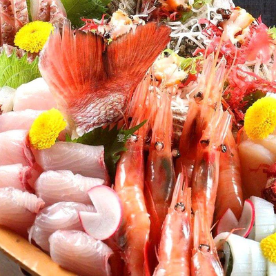 刺し身舟盛り