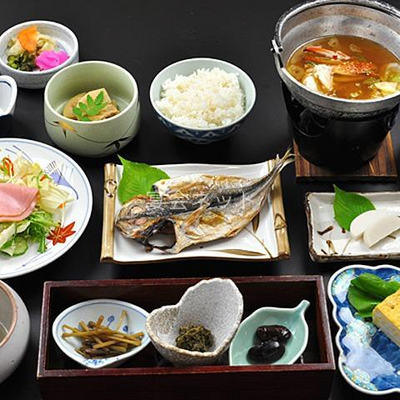 朝食 - 去来庵　松城館