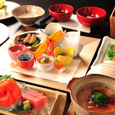 会席料理 - ホテル八田