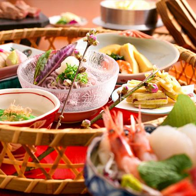 木漏れ日の宿　大のやの料理