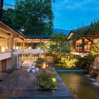 鬼怒川パークホテルズの庭園