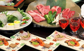 豪華な会席料理