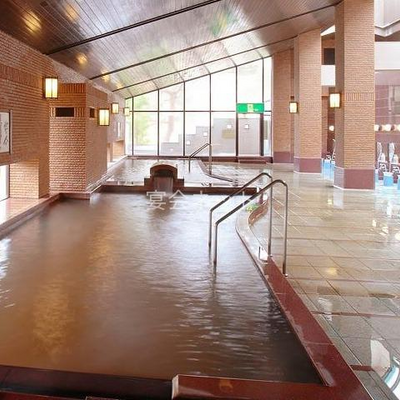 篝火の湯　緑水亭のお風呂
