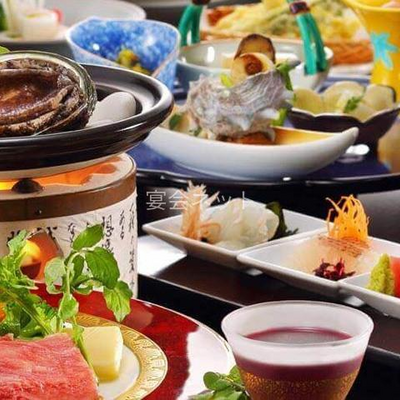 篝火の湯　緑水亭の料理