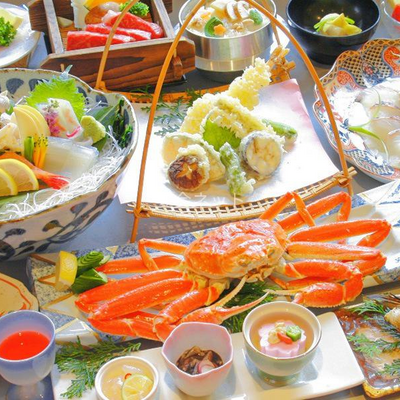 夕食の一例 - 古賀乃井