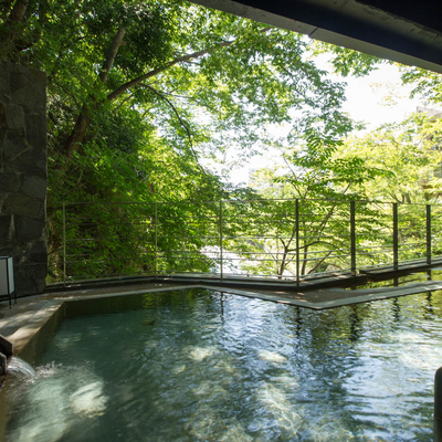 露天風呂　牧水の湯 - 水上館