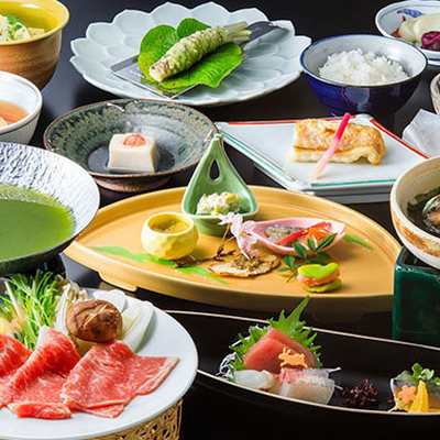 白壁荘の料理