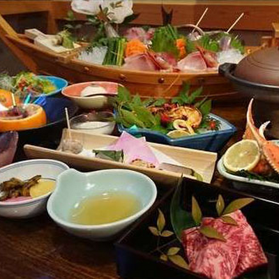 七滝温泉ホテルの料理
