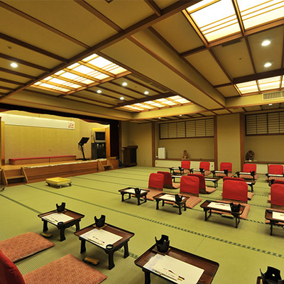 箱根水明荘の宴会場