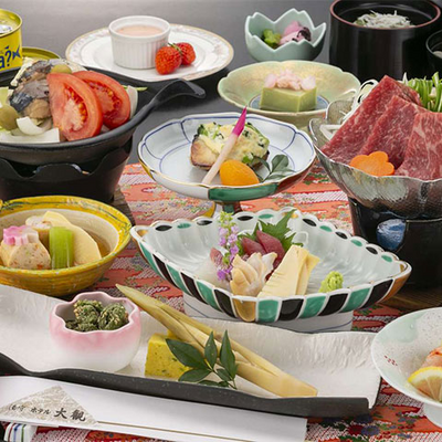 大観 夕食