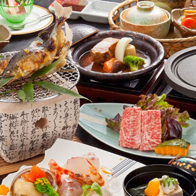 会席料理 - 清流山水花あゆの里