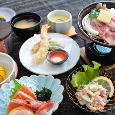 ホテル山水 料理