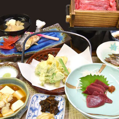 柏屋旅館 料理2