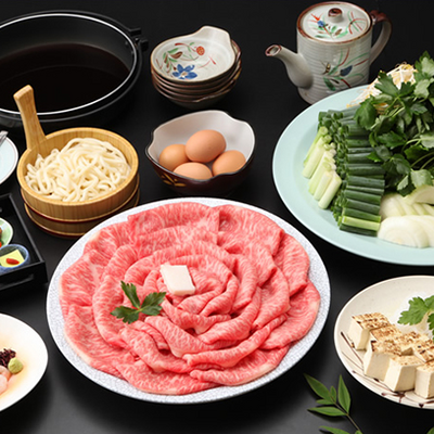 近江牛すき焼き - 松乃荘