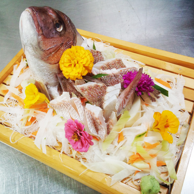 鯛の姿造り