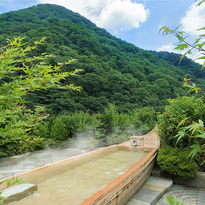 空中庭園露天風呂 - 鬼怒川あさや