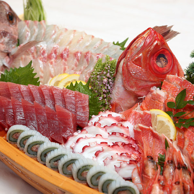 刺身 - 三保園ホテル