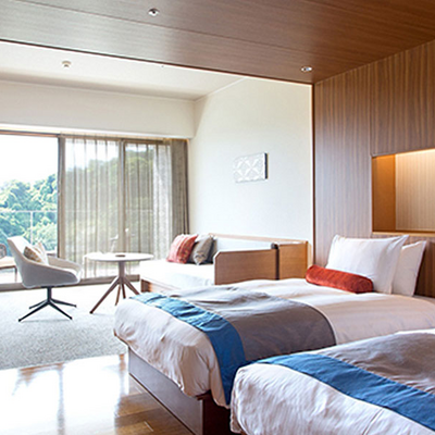 夕映え和モダン洋室テラス付き - 焼津グランドホテル